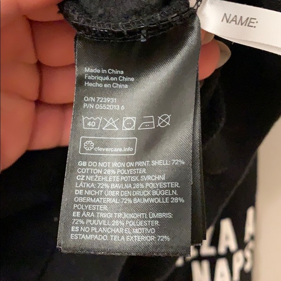 Cute H&M black girls sweater - Picture 6 of 6